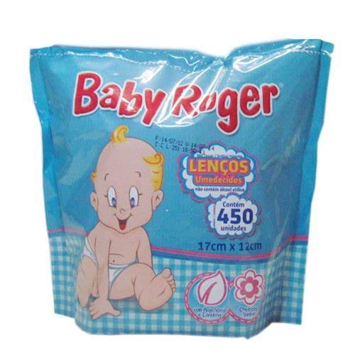 Lenços Umedecidos Baby Roger Refil 450