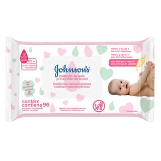 Lenços Umedecidos Johnson Baby Extra Cuidado 96 Un