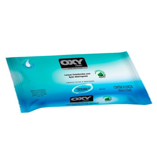 Lenços Umedecidos Oxy Clean