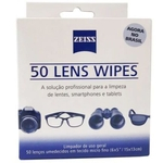 Lens Wipes Zeiss com 50 lenços umedecidos