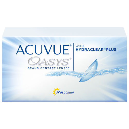 Lentes de Contato Acuvue Oasys com Hydraclear Plus Grau-0.75