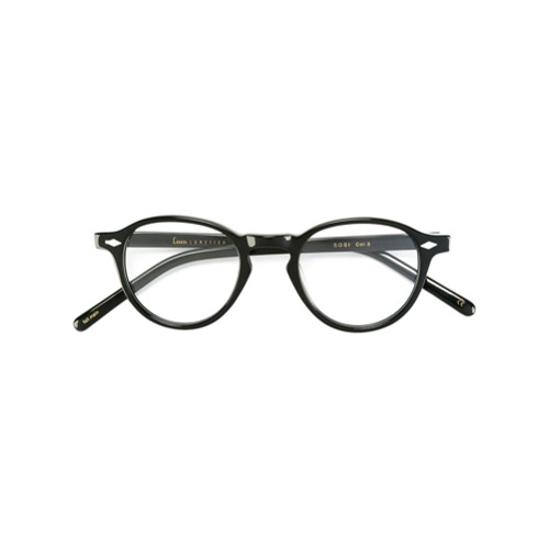 Lesca Óculos de Grau Oval - Preto