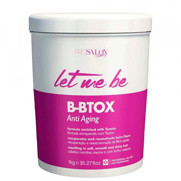 Let me Be B-Btox Capilar Anti Aging Reconstrução Reduz Volume