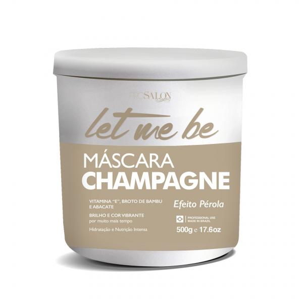 Let me Be Máscara Champagne Efeito Pérola 500g