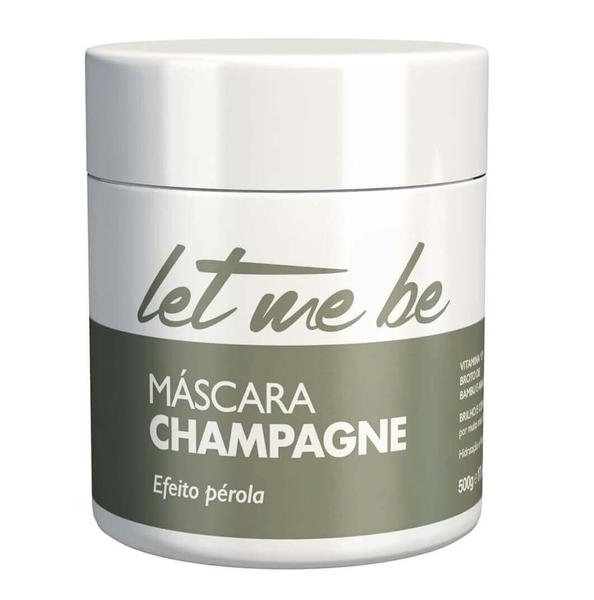 Let me Be Máscara Champagne Efeito Perola - Matizador 500g