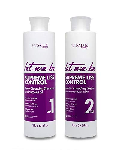 Let me Be Supreme Liss Control Keratin Smoothing System 1000ml Step 2