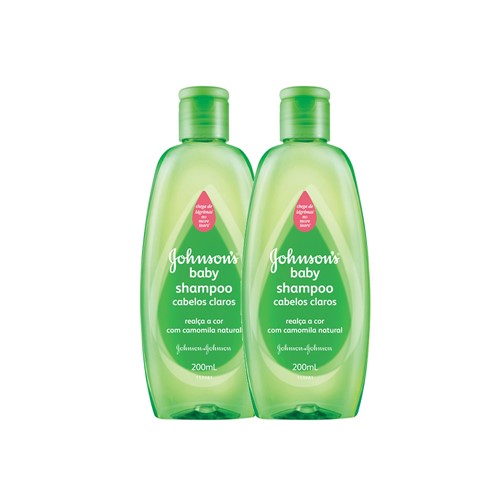 Leve 2 Pague 1 Shampoo Johnson & Johnson Baby Cabelos Claros 200ml
