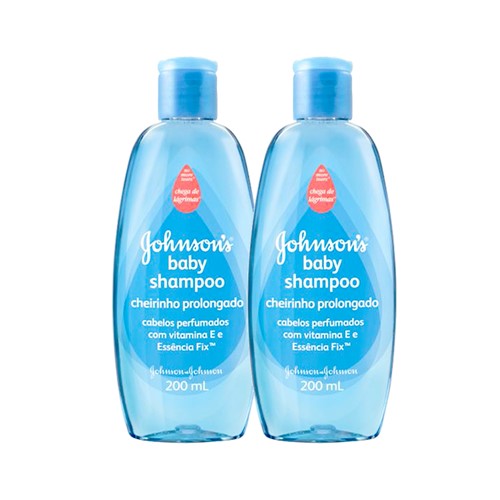 Leve 2 Pague 1 Shampoo Johnson & Johnson Baby Cheirinho Prolongado 200ml