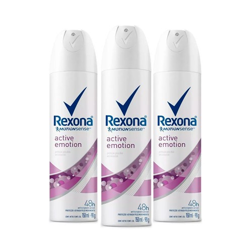 Desodorante Rexona Feminino Active Emotion 150ml