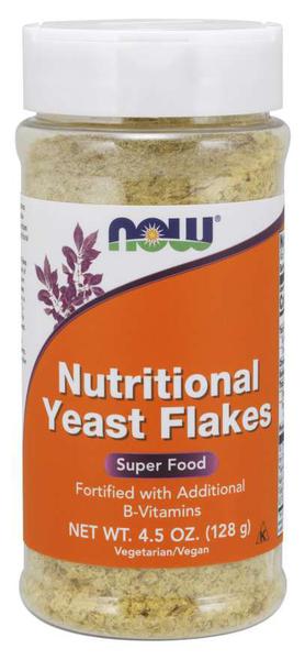 Levedura Nutricional em Flocos Nutritional Yeast Flakes 128g NOW