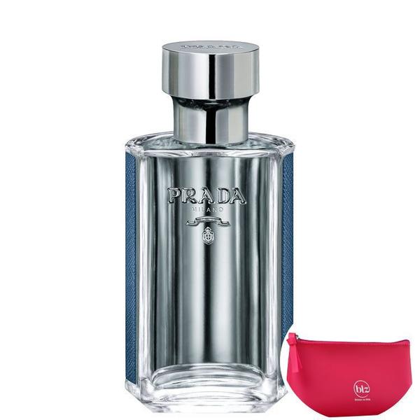 L'homme L'Eau Prada Eau de Toilette - Perfume Masculino 50ml+Beleza na Web Pink - Nécessaire