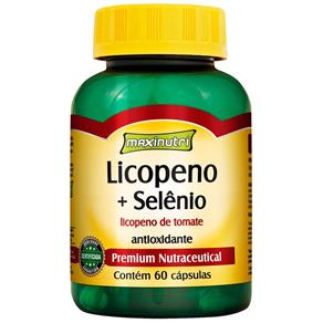 Licopeno + Selênio - Maxinutri - Sem Sabor - 60 Cápsulas