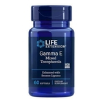 Life Extension Gamma E + Misto de Tocoferol/Tocotrienols - 60 Cápsulas em Gel