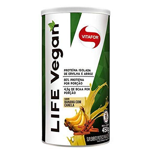 Life Vegan - 450g Banana com Canela, Vitafor