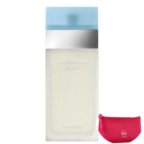 Light Blue Dolce Gabbana Eau de Toilette - Perfume Feminino 100ml + Beleza na Web Pink Nécessaire