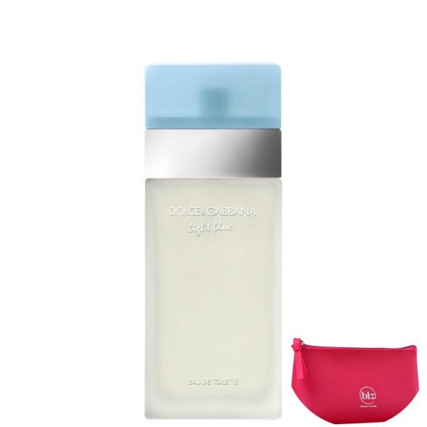 Light Blue Dolce Gabbana Eau de Toilette - Perfume Feminino 25ml+Beleza na Web Pink - Nécessaire