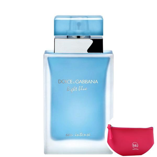 Light Blue Eau Intense Dolce Gabbana Eau de Toilette - Perfume Feminino 50ml + Nécessaire Pink