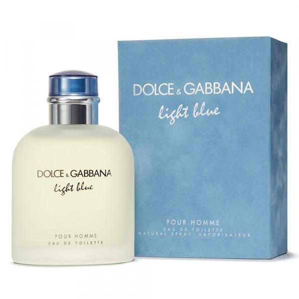 Light Blue Pour Homme Dolce Gabbana Eau de Toilette Perfume Masculino 125ml - Dolce Gabbana