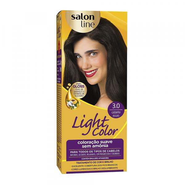 Light Color Prof Salon Line - 3.0 Castanho Escuro