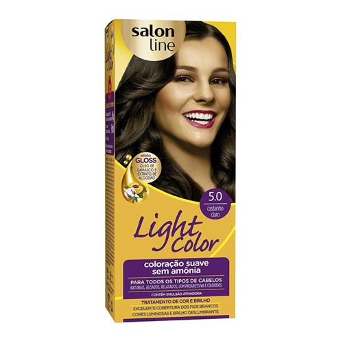 Light Color Prof Salon Line - 5.0 Castanho Claro