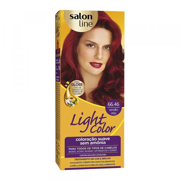 Light Color Prof Salon Line - 66.46 Vermelho Cereja