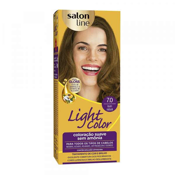 Light Color Prof Salon Line - 7.0 Louro Natural