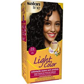 Light Color Salon Line Coloração Cor 2.0 Preto