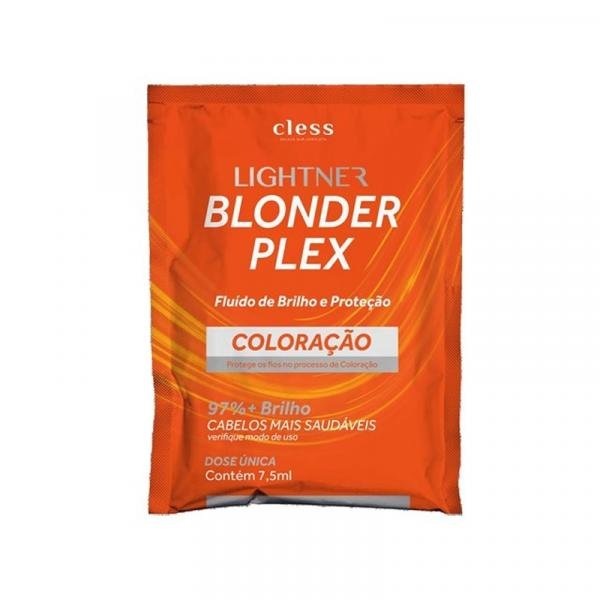 Lightner Blonder Plex Fluído de Brilho e Proteção para Coloração Dose Única 7,5ml