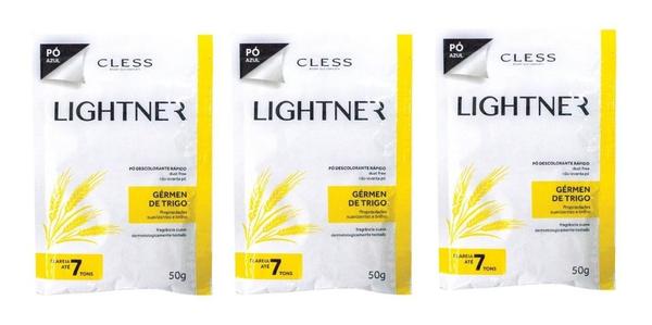 Lightner Pó Descolorante Gérmen de Trigo 3x50g - Cless
