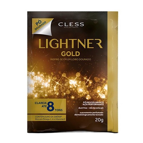 Lightner Pó Descolorante Gold 20G