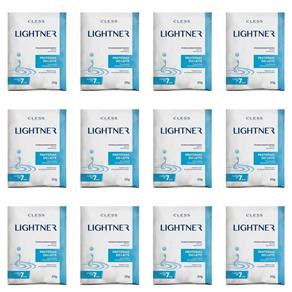 Lightner Proteínas do Leite Pó Descolorante 20g - Kit com 12