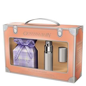 Lilac Deo Colônia Giovanna Baby - Perfume + Porta Perfume Spray Kit