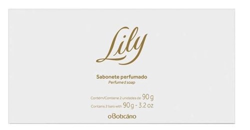 Lily Sabonetes Perfumados em Barra 2X90G [O Boticário]