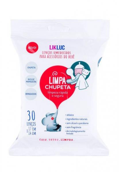 Limpa Chupeta - Lenços Umedecidos Higienizadores - Likluc