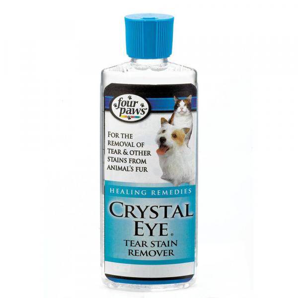 Limpa Lágrimas de Cães e Gatos Ameniza Manchas de Lágrimas no Pet. Clareador de Manchas ao Redos dos Olhos. Chalesco Crystal Eye