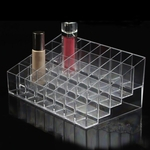 Limpar armazenamento Titular caixa transparente Maquiagem vara Cosmetic
