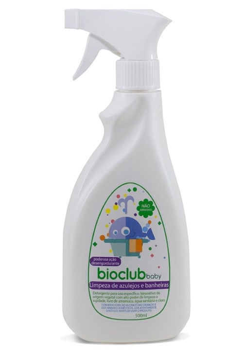 Limpeza de Azulejos e Banheiras Organico 500Ml - Bioclub