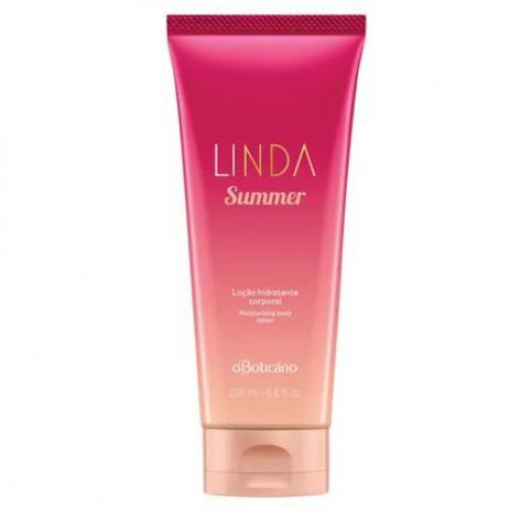 Linda Summer Hidratante Desodorante Corporal, 200ml - Boticario