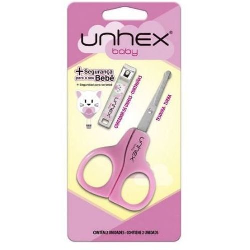 Linha Classic(higiene Pessoal) Tesoura+cortador Unhex Baby Rs Merheje