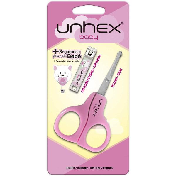 Linha Classic(higiene Pessoal) Tesoura+cortador UNHEX BABY RS - Merheje