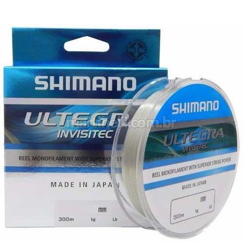 Linha Monofilamento Shimano Ultegra 0,35mm 26,4 Lb 300m