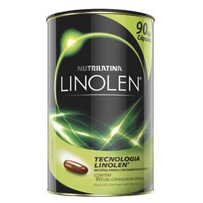 Linolen Nutrilatina - Gel-Cápsulas Emagrecedoras 90 Unidades