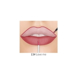 Lip Gloss Fosco labial 2 em 1 Lip tintura Gordo tatuagem composição líquida Batom
