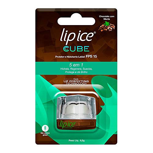 Lip Ice Cube Protetor Labial Chocolate com Menta FPS15