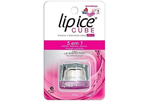Lip Ice Cube Protetor Labial RomÃ£ e Blueberry FPS15