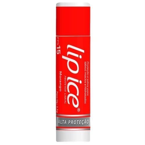 Lip Ice Fps15 Protetor Labial Morango C/25