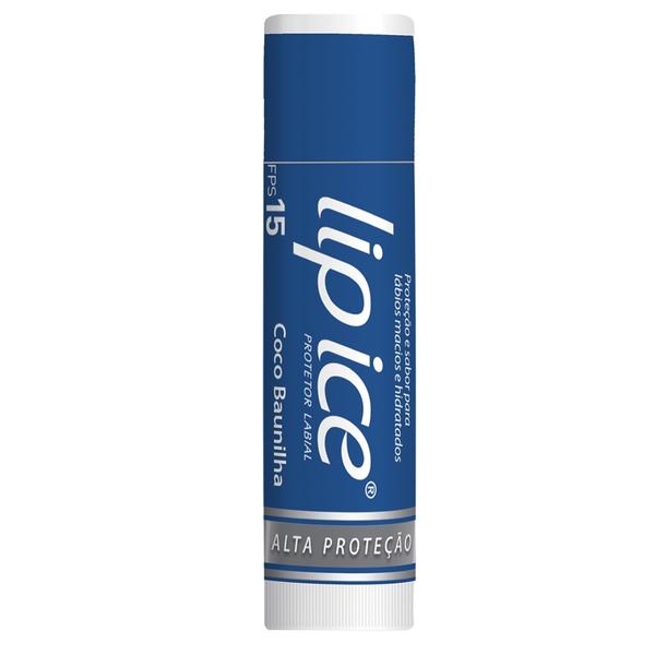 Lip Ice Protetor Labial FPS15 - Coco e Baunilha 3.5g