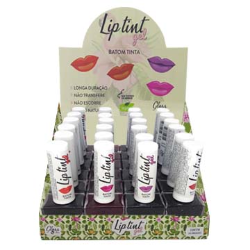 Lip Tint Gel Vegano Gloss Hair GLT02 – Box C/24 Unid