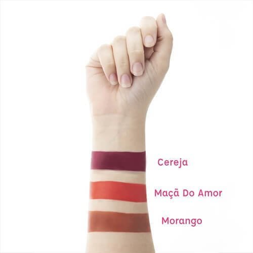 Lip Tint Love me - Morango - Mahav (Morango)