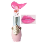 HAO Lipbalm transparente mudou de cor Lip Balm Hidratante Rosa Pintalabios Jelly Flor Temperatura Maquiagem Batom de longa duração Lipstick